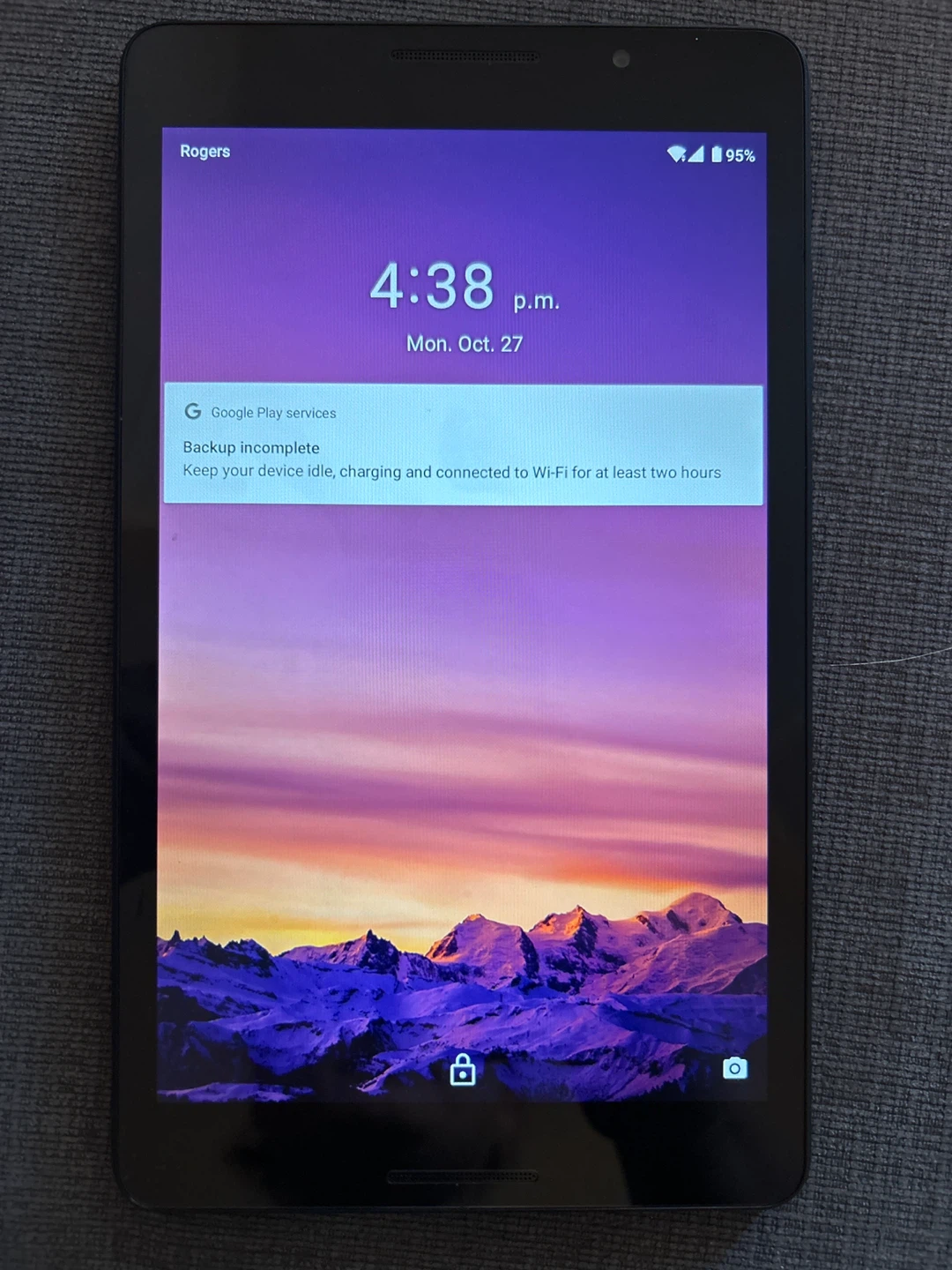 ZTE K87CA Tablet 32 GB storage  - Like New - photo 3