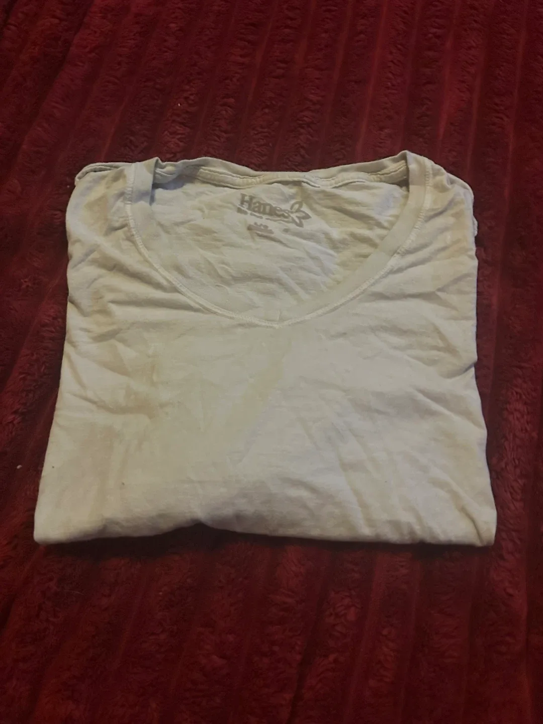 Hanes White T-Shirt
