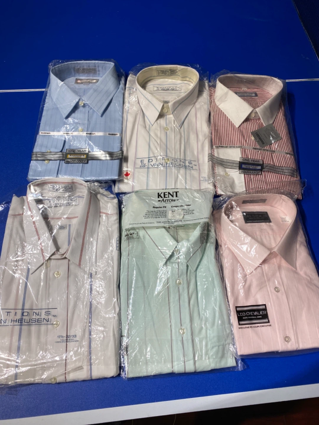 Vintage Men's Dress Shirts - Size 17 1/2
