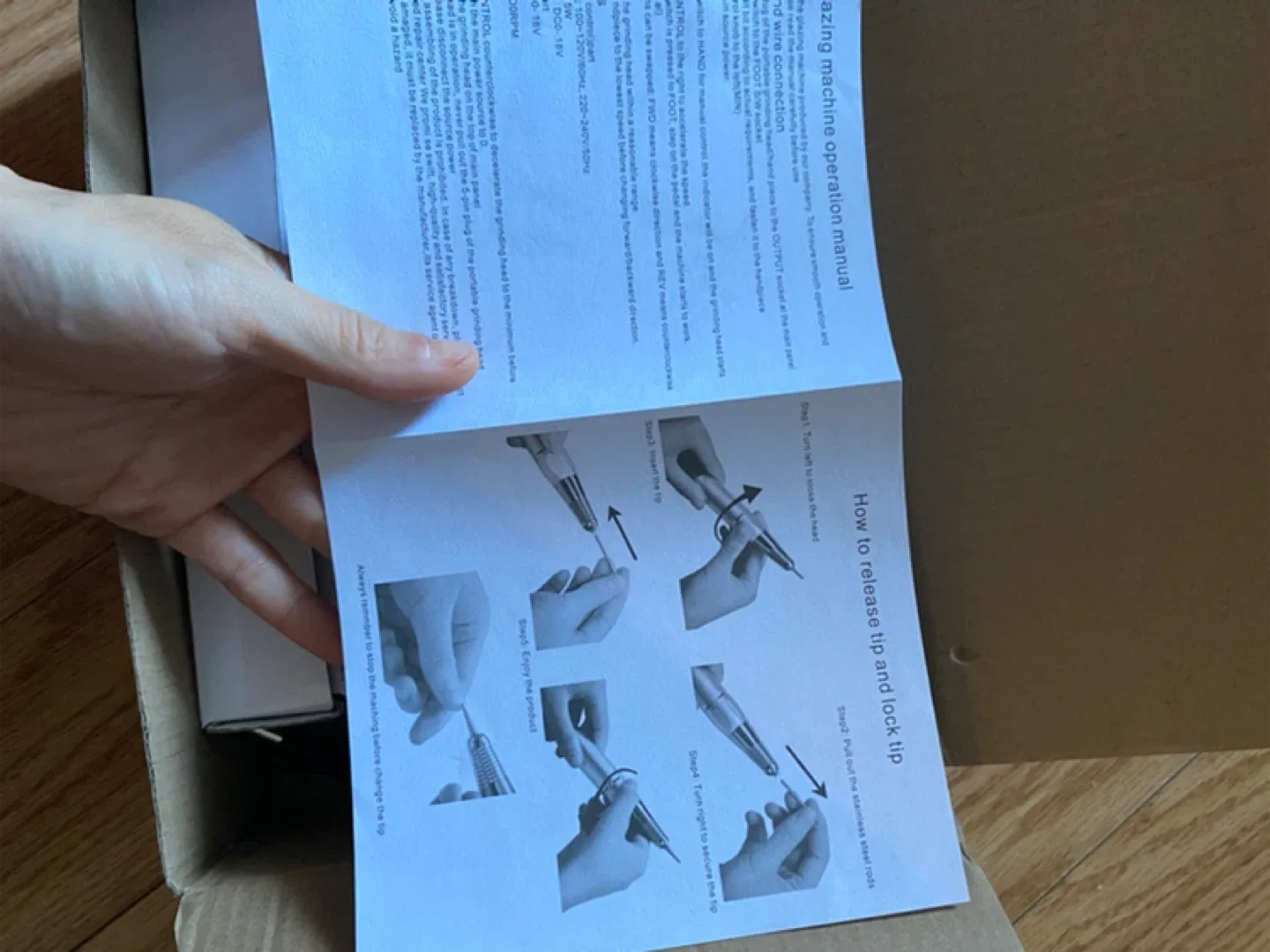 Brand New Professional Electric Nail Drill image indicator(5)