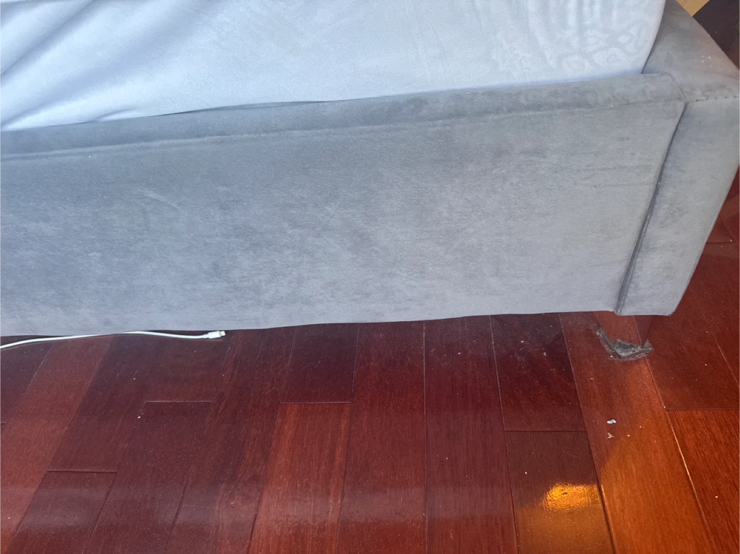 Grey Tufted Bed Frame image indicator(2)