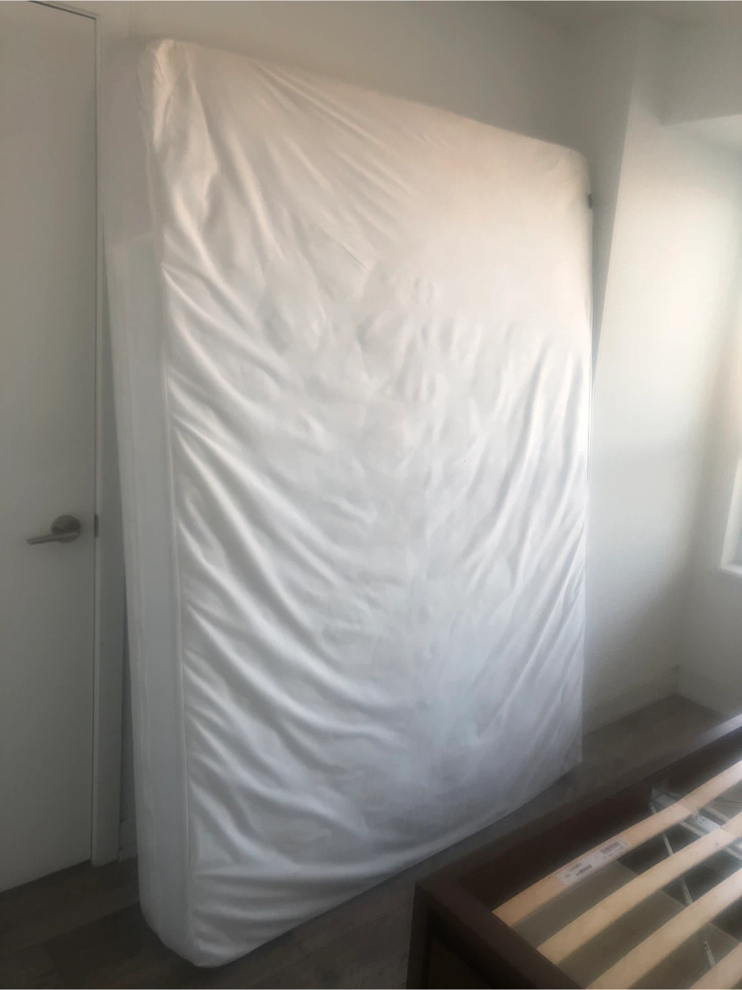 Queen Mattress with the Mattress Cover - Good Condition