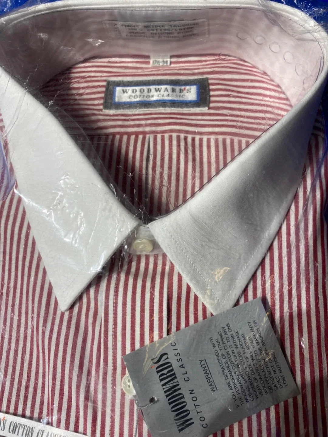 Vintage Men's Dress Shirts - Size 17 1/2 image indicator(7)