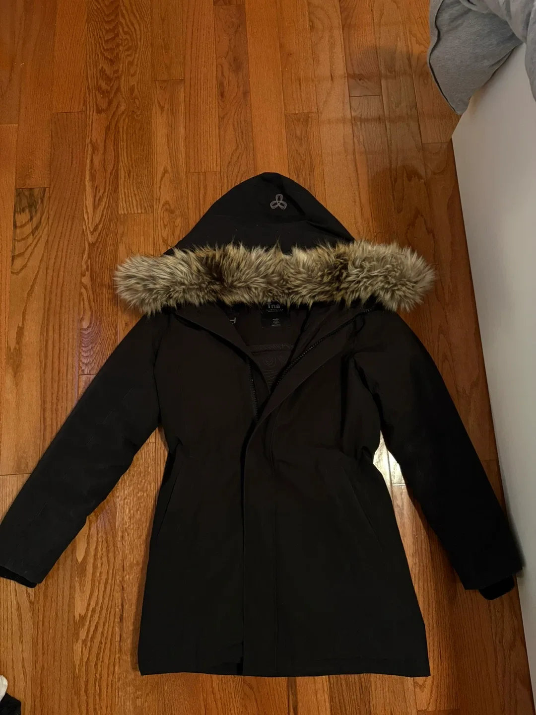 TNA Black Winter Coat image indicator(3)