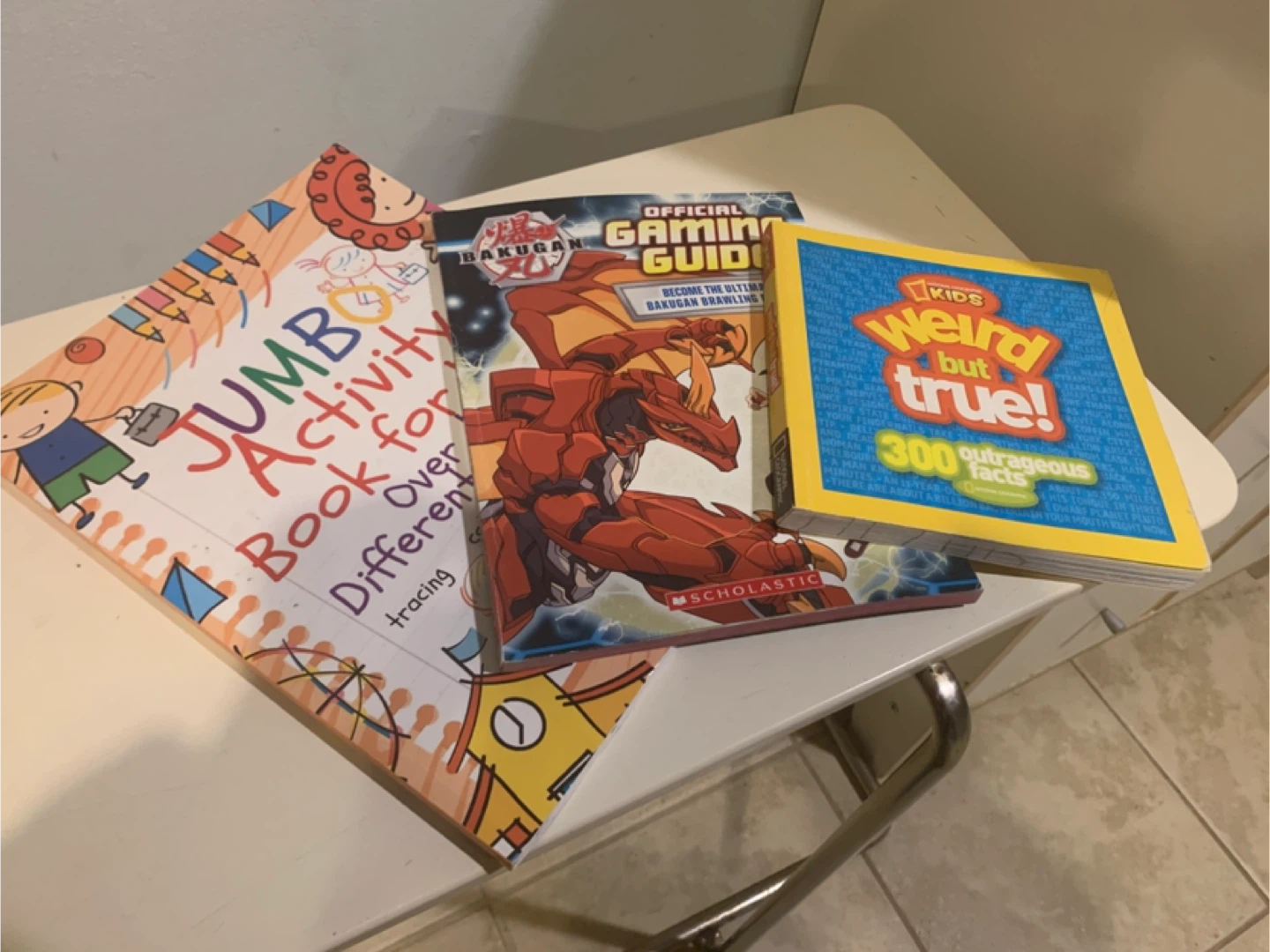 Kids Activity Books: Jumbo, Bakugan, Weird But True