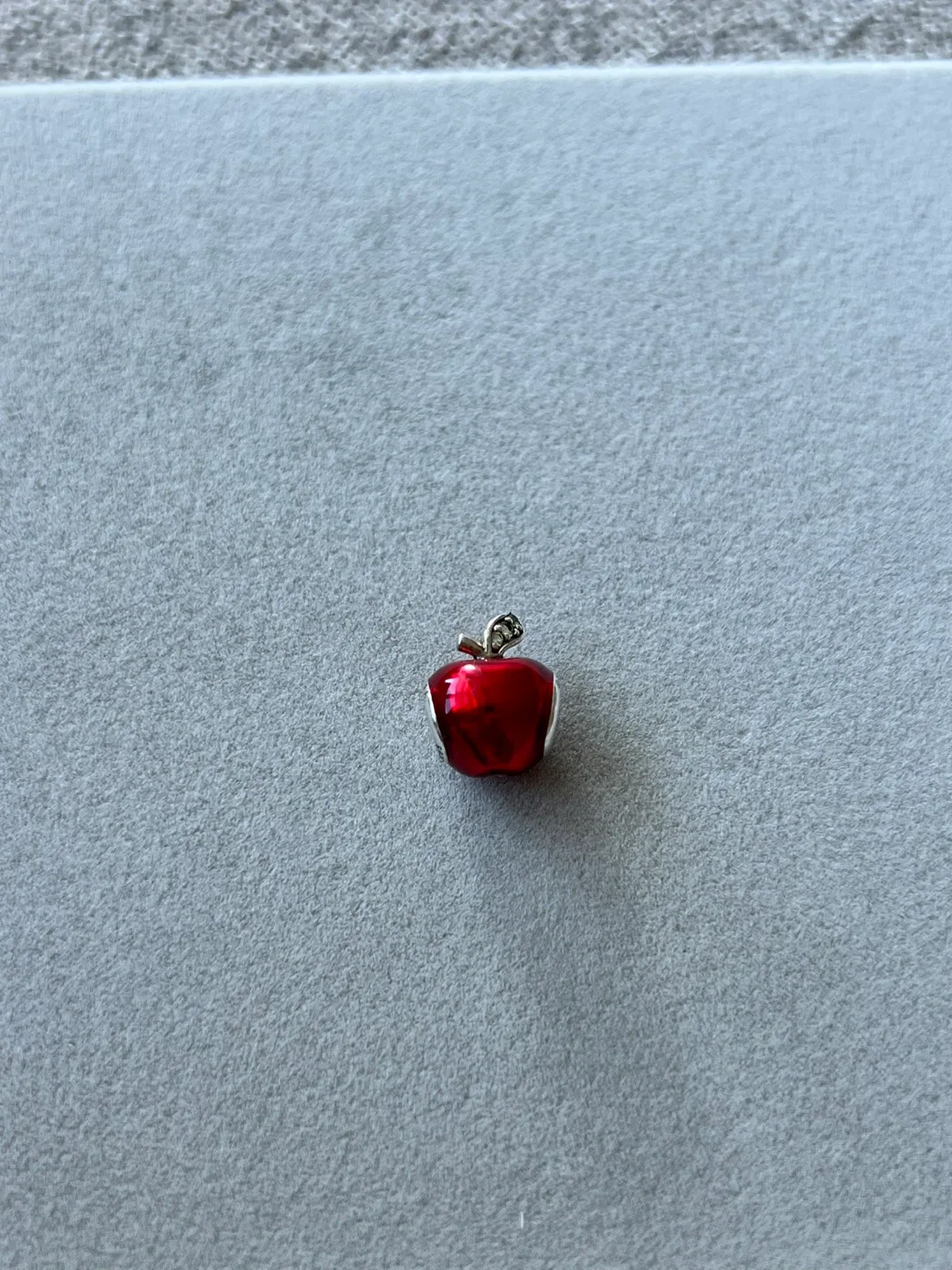 Disney Pandora Red Apple Charm thumbnail