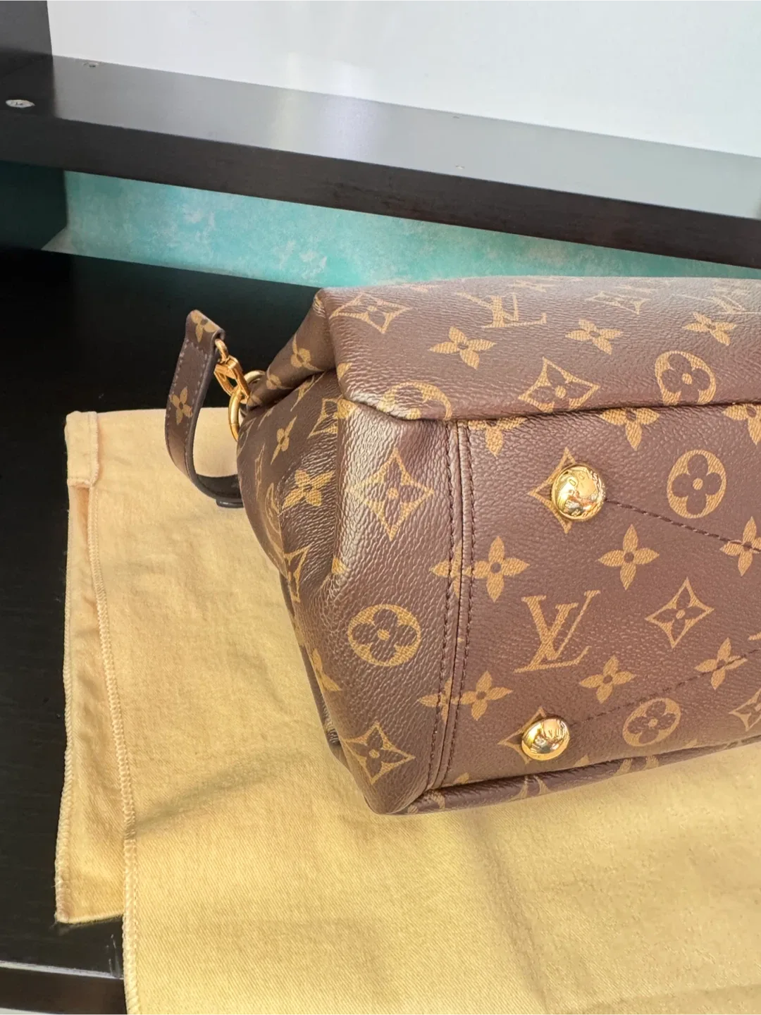 Louis Vuitton Monogram Pallas MM image indicator(8)