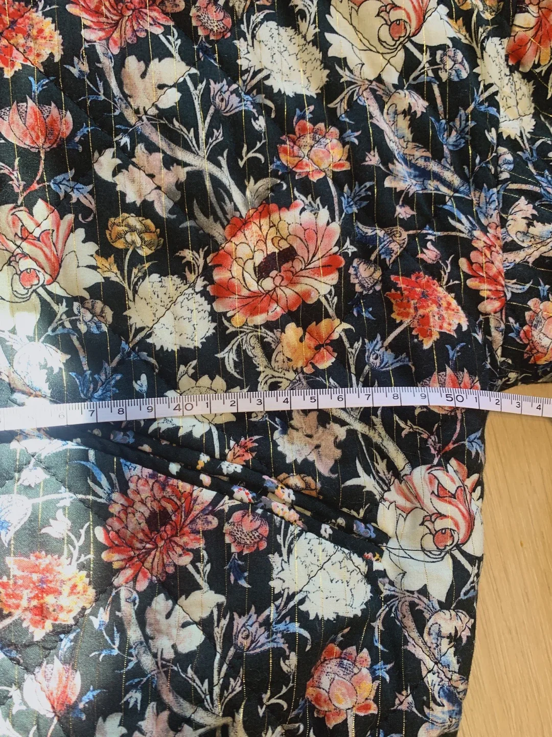 Zara TRF Floral Bomber Jacket - Size M image indicator(7)