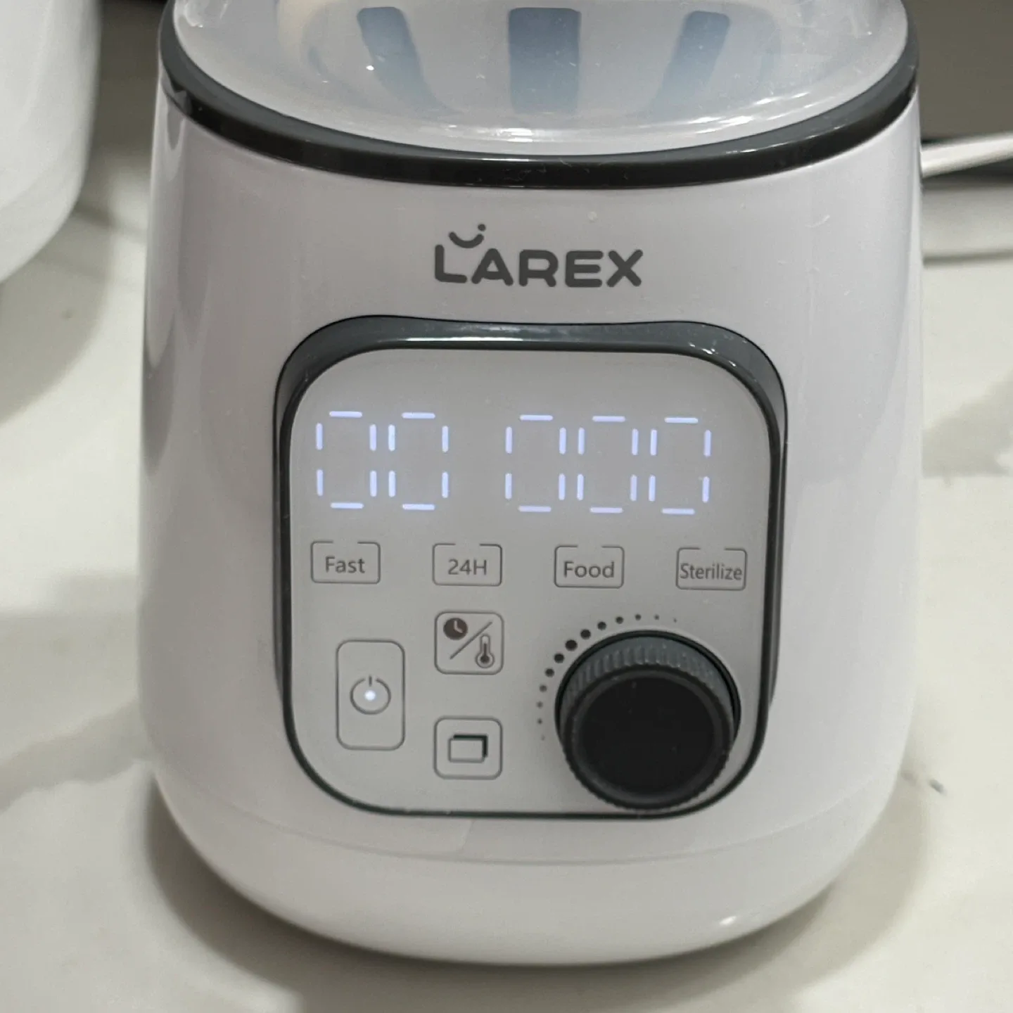 Larex Baby Bottle Warmer & Sterilizer image indicator(2)