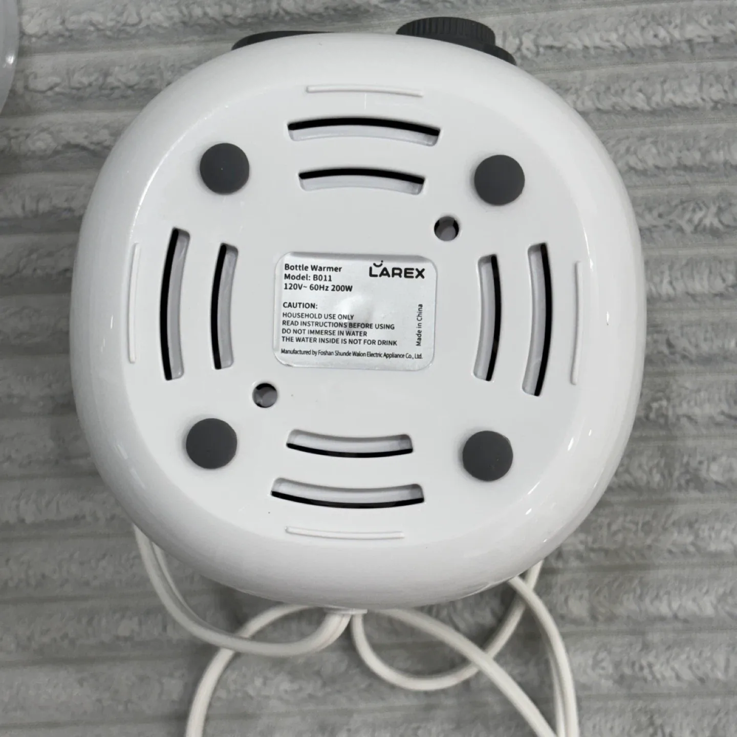 Larex Baby Bottle Warmer & Sterilizer image indicator(7)