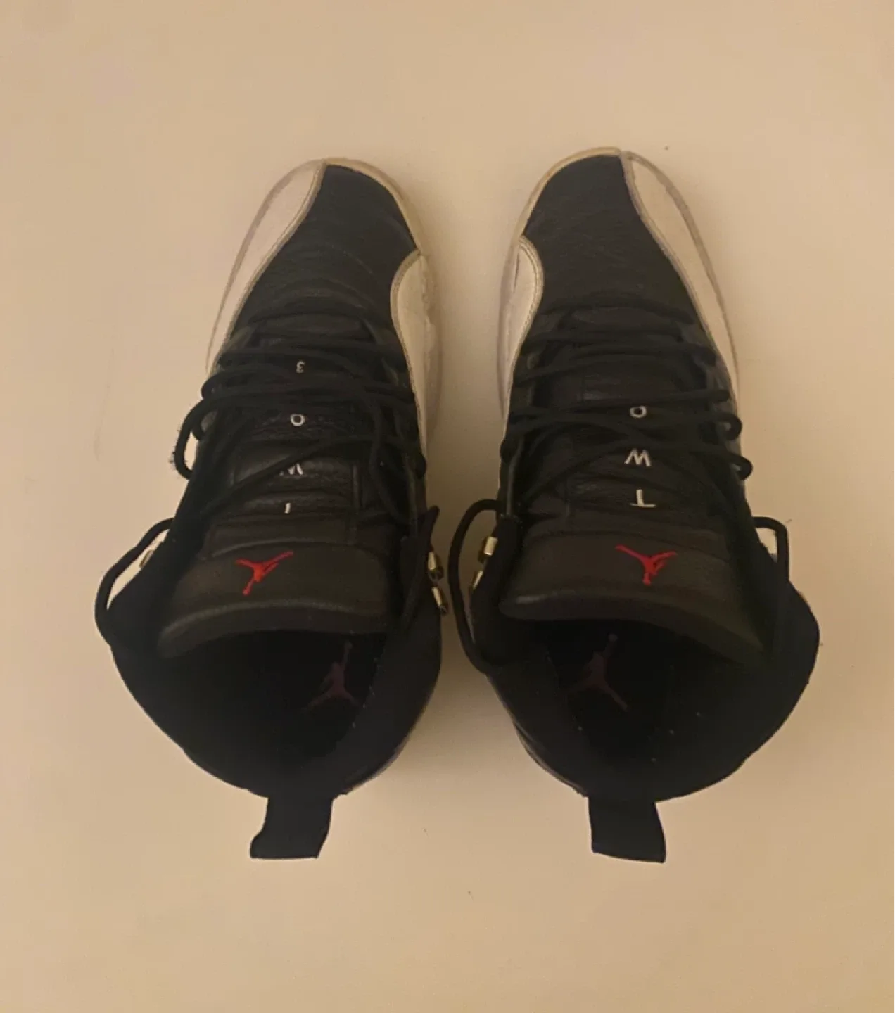 Jordan 12 Retro “Playoffs” Black/White image indicator(3)