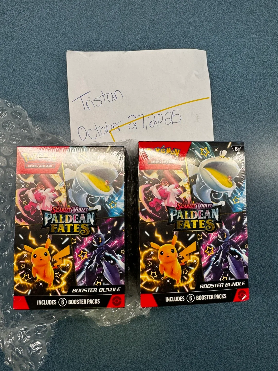 Scarlet & Violet Paldean Fates Booster Bundle (New) thumbnail