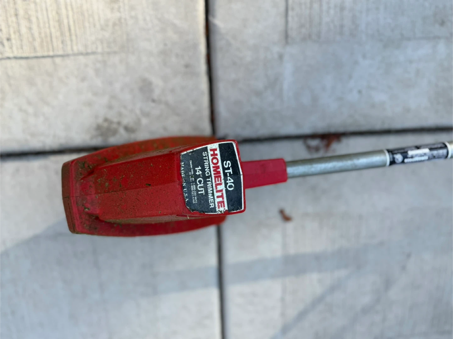 Homelite ST-40 String Trimmer - 14" Cut - photo 4