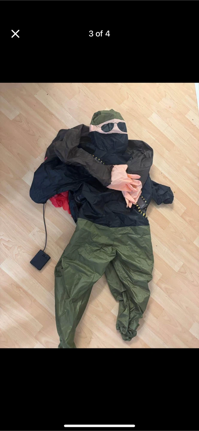 Morph Costumes Inflatable Zombie Hunter Costume - Child - photo 3