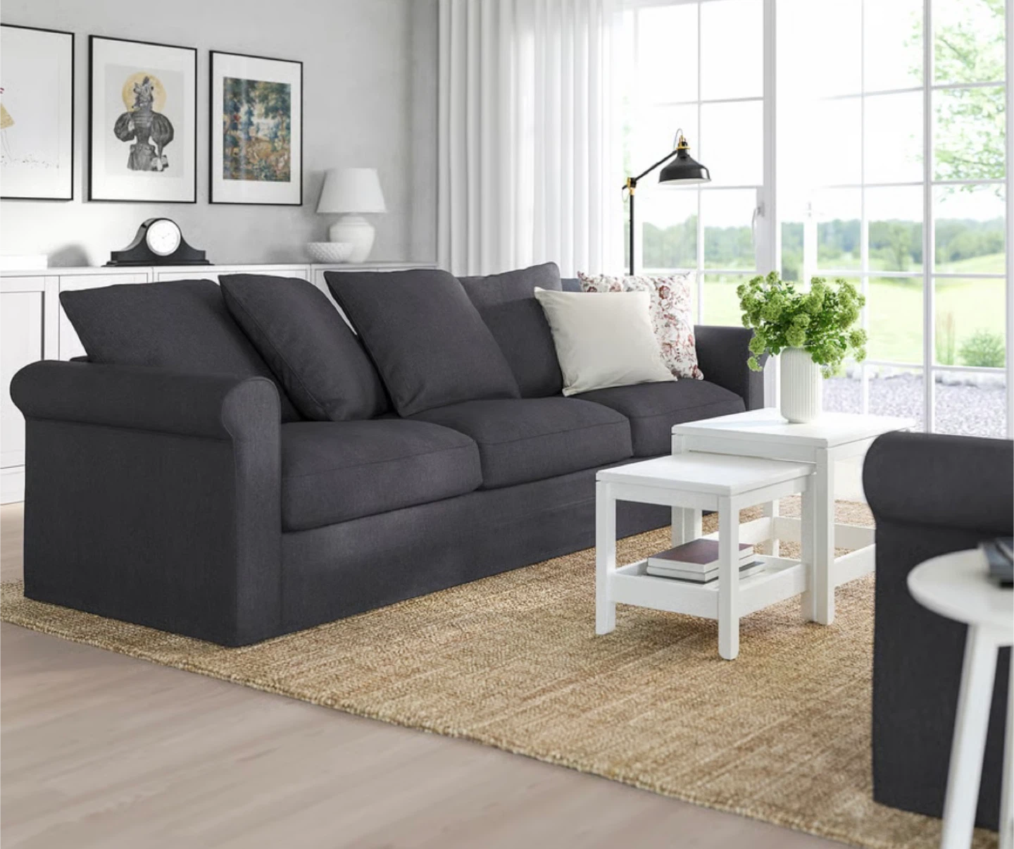 IKEA Stocksund Sofa - Anthracite - photo 2