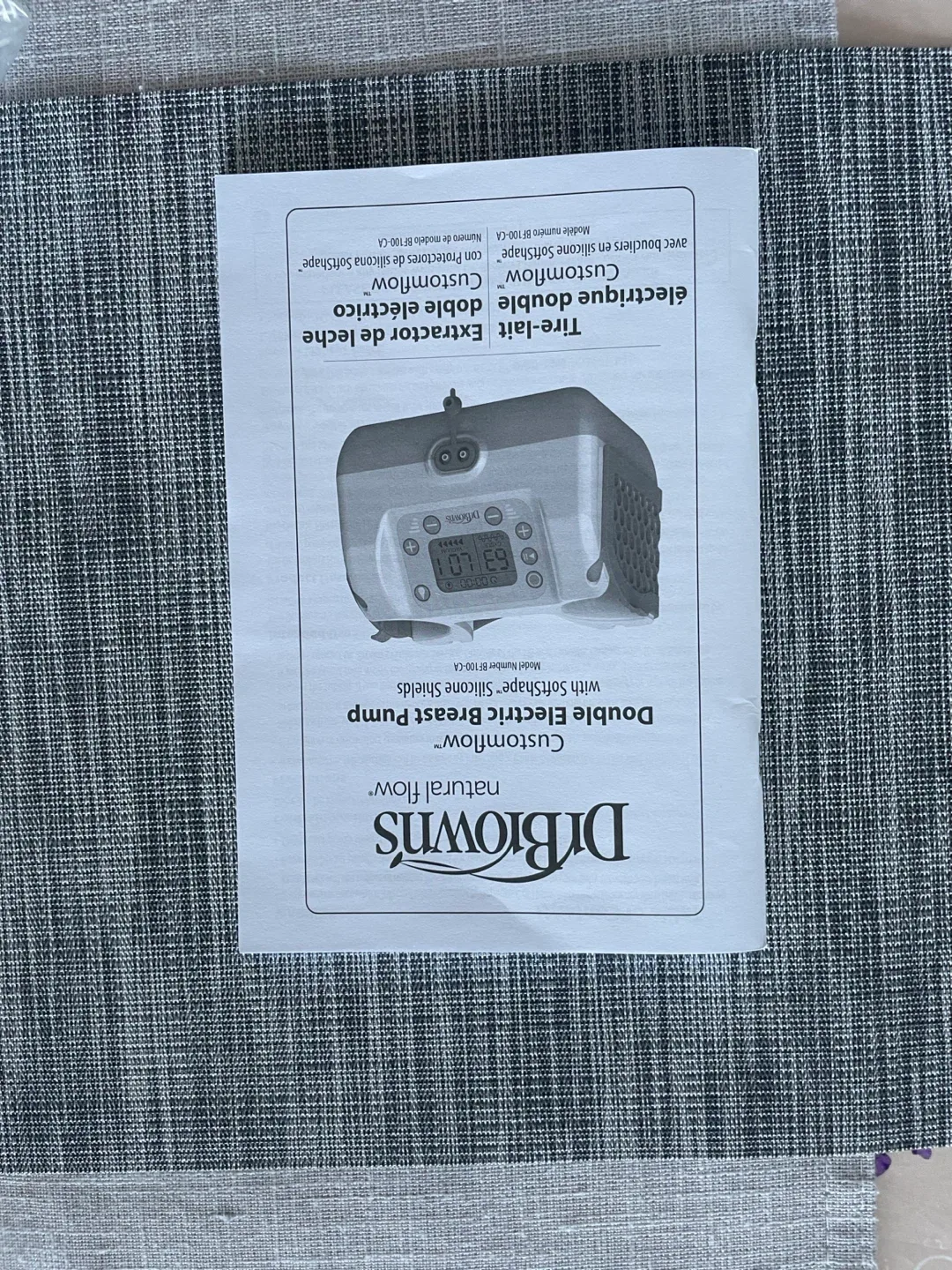 Dr. Brown's Customflow Double Electric Breast Pump image indicator(6)