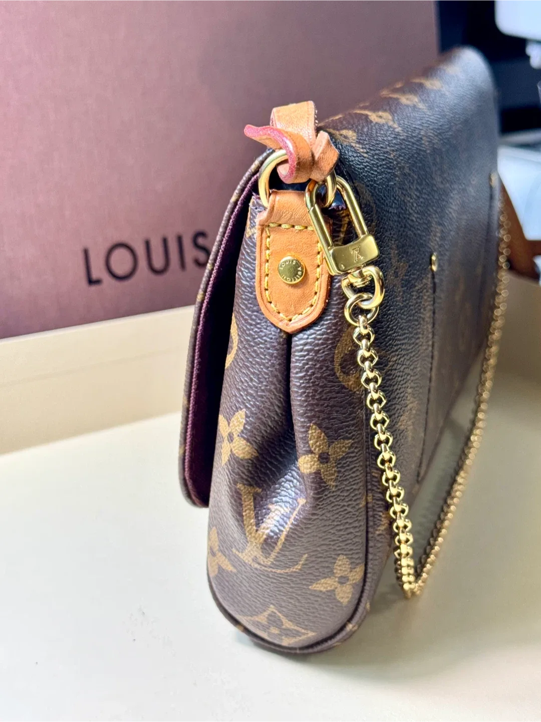 Louis Vuitton Monogram Favorite mm image indicator(8)