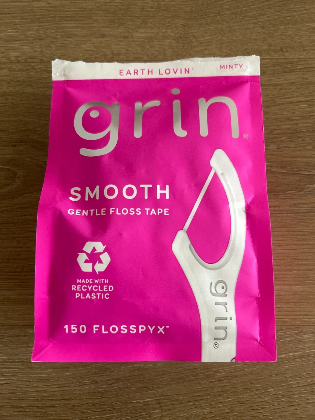 Grin Smooth Gentle Floss Tape - 150 Flosspyx
