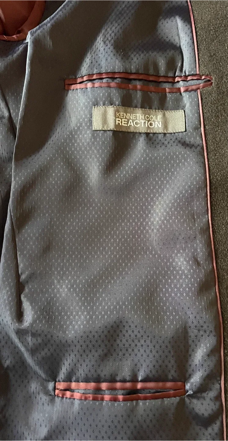 Kenneth Cole Reaction Brown Overcoat. image indicator(5)