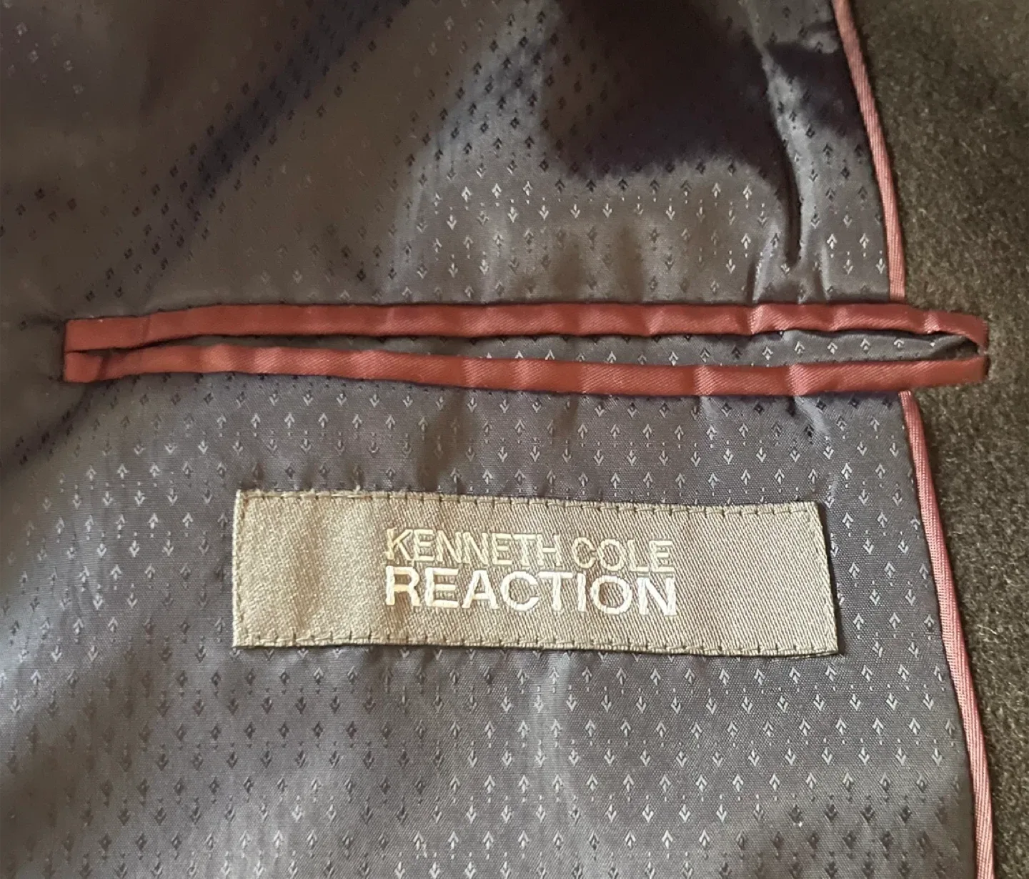 Kenneth Cole Reaction Brown Overcoat. image indicator(7)