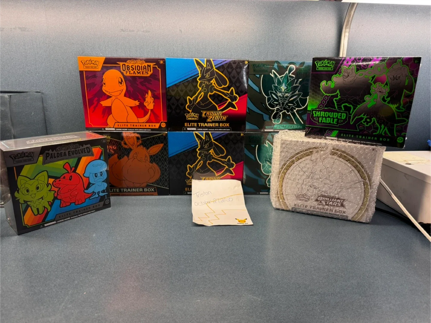 Pokémon Elite Trainer Boxes - Obsidian Flames, Crown Zenith thumbnail