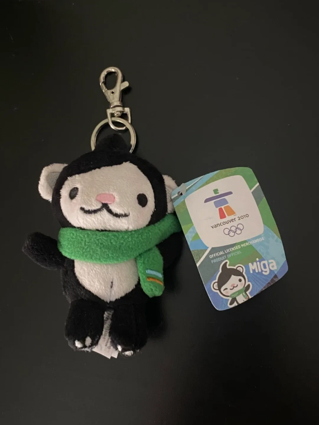 NEW! Miga Vancouver 2010 Olympic Plush keychain with Tags image indicator(4)