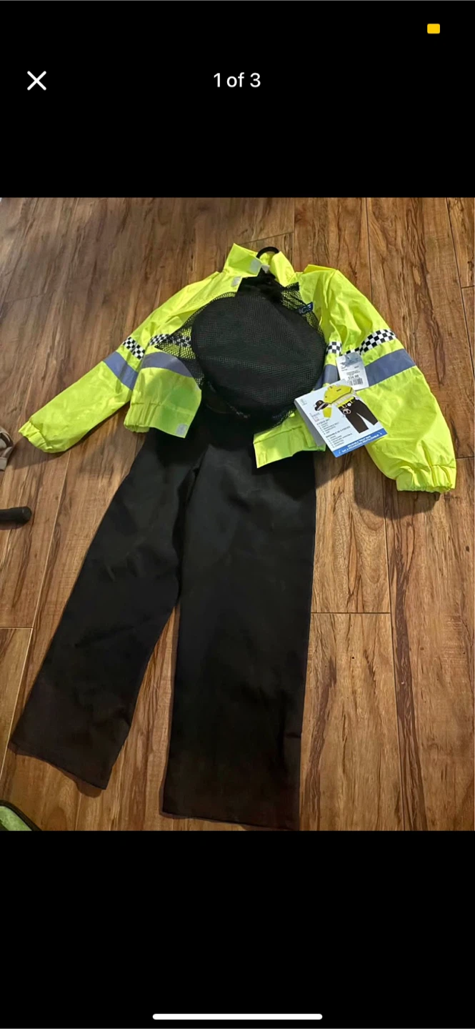Kids Police Officer Costume