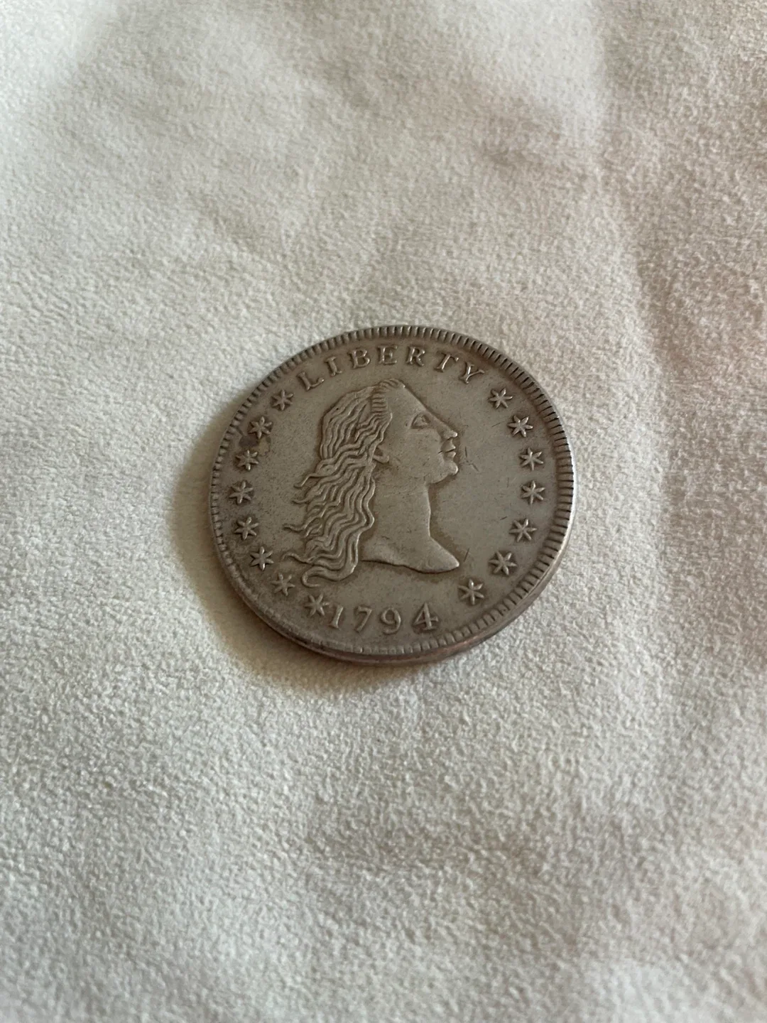 1794 Liberty Silver Dollar Coin copy image indicator(4)