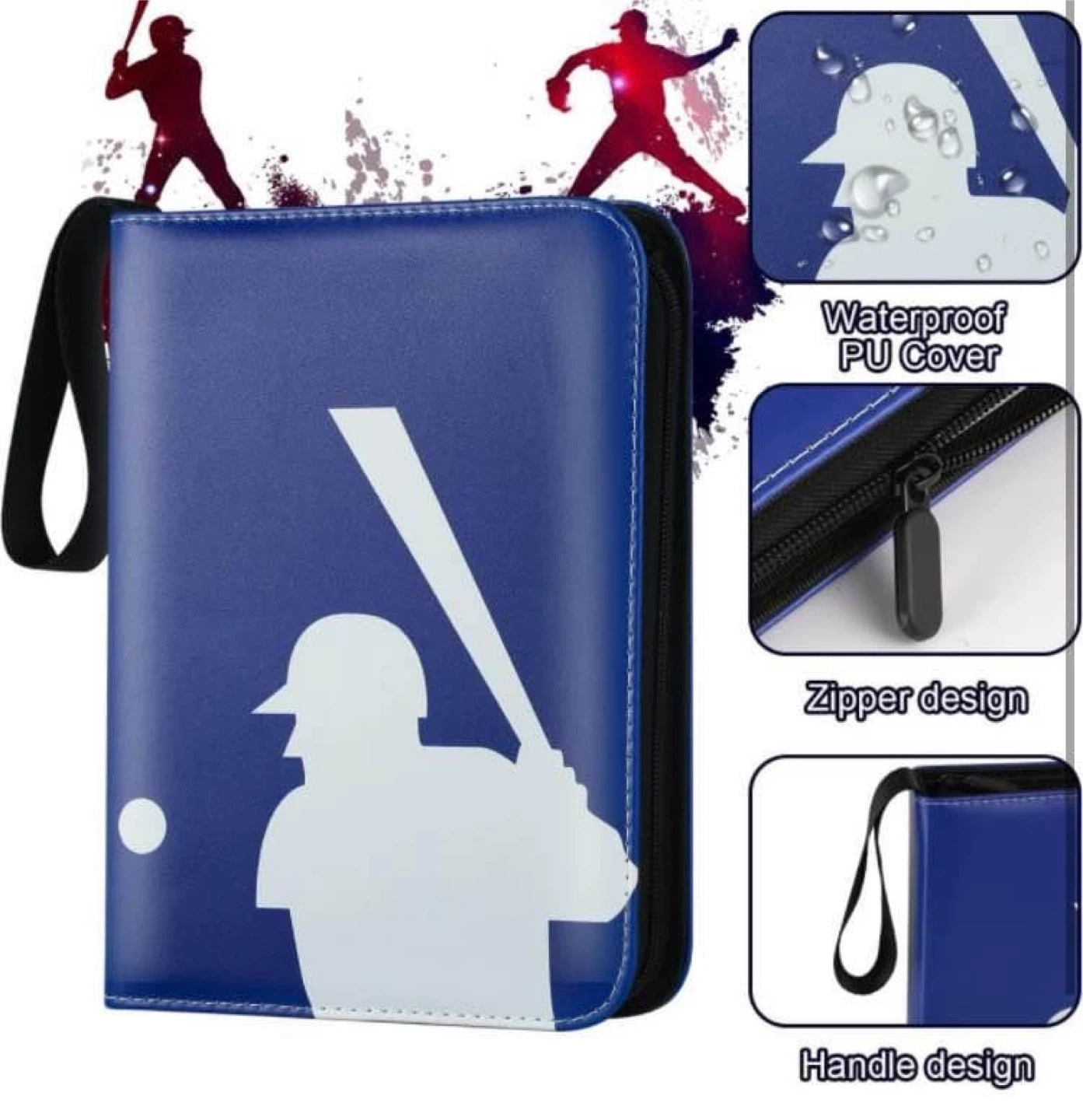 Baseball Card Binder Holder - Large Capacity - photo 3