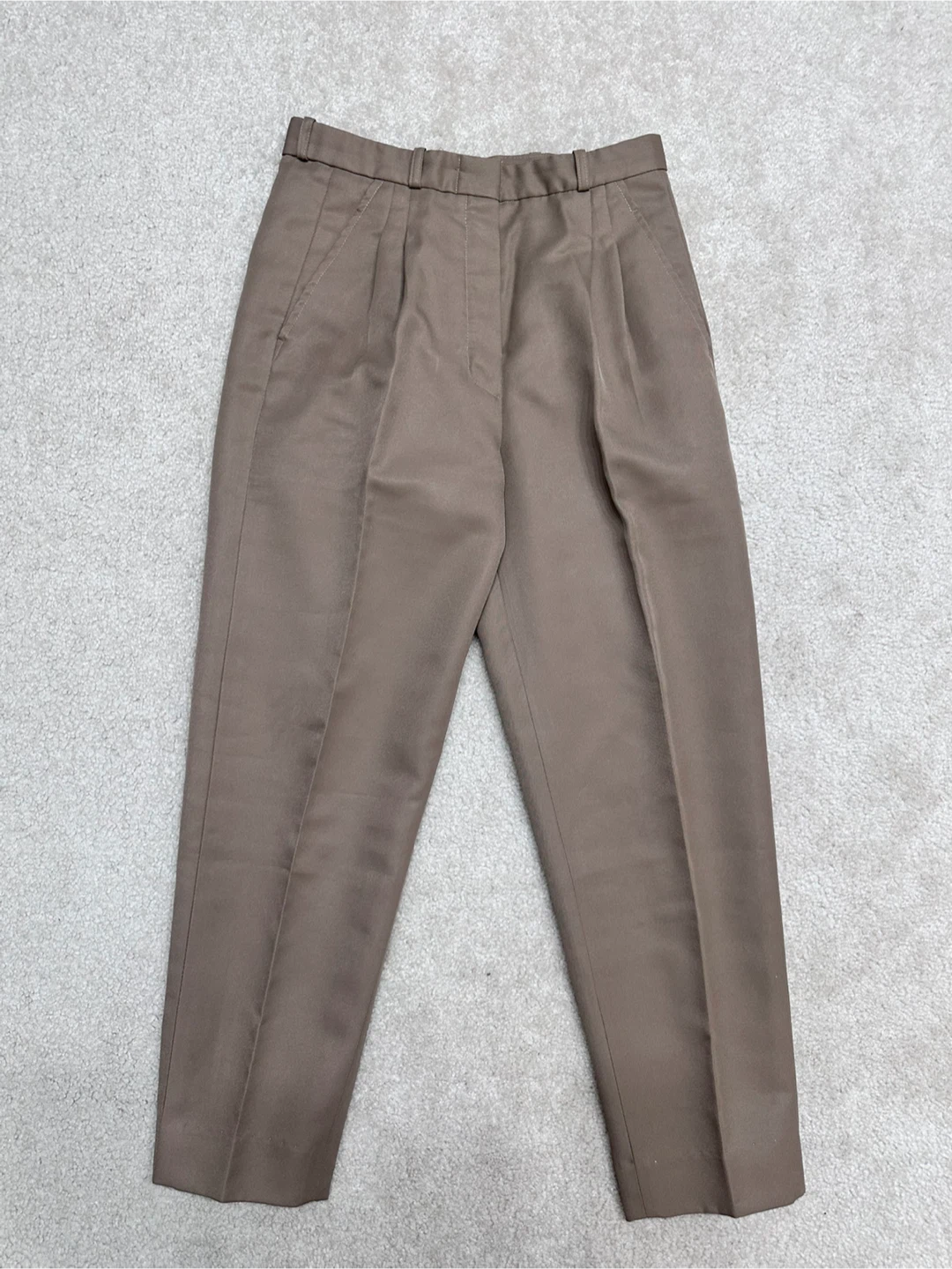 Mocha Brown Trousers - Size 28