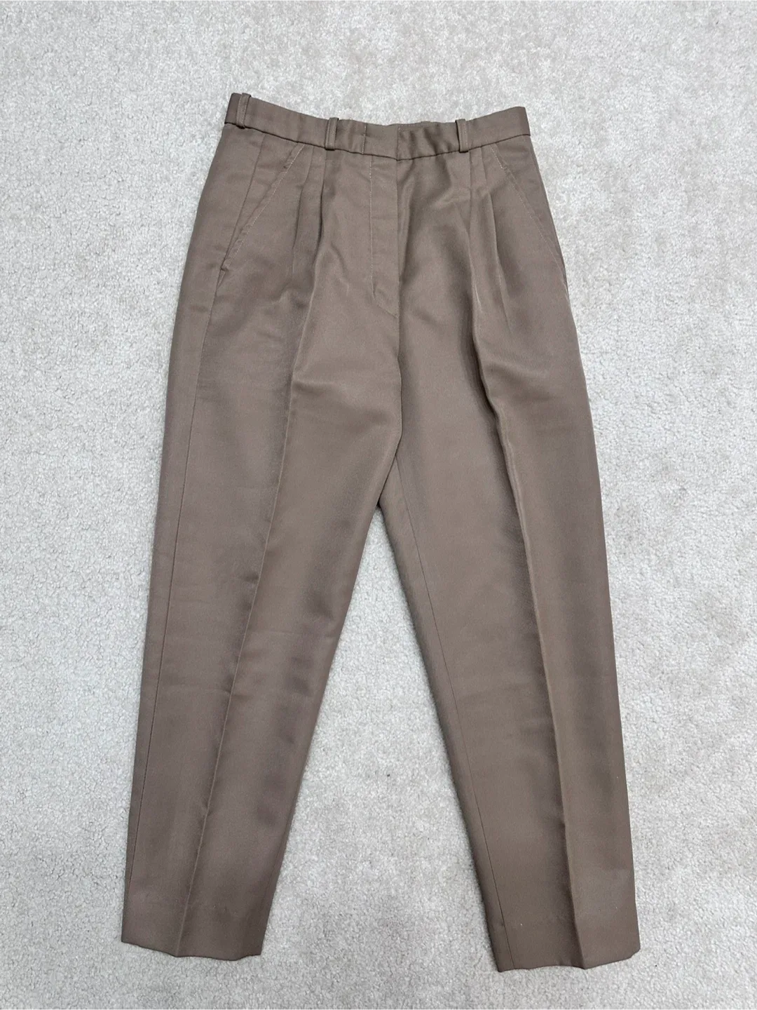 Mocha Brown Trousers - Size 28 thumbnail
