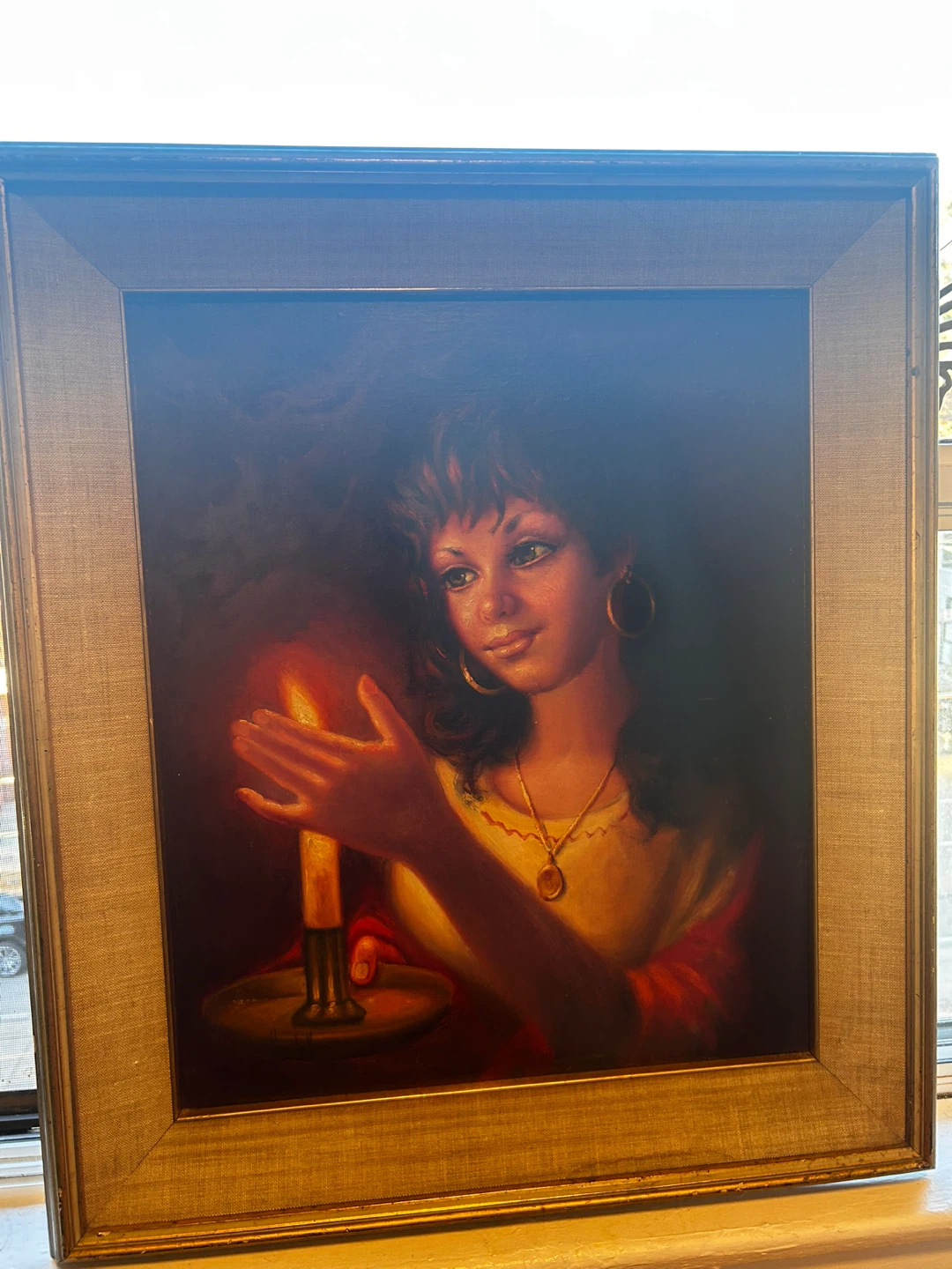 Large Signed Oil Painting “ - photo 5