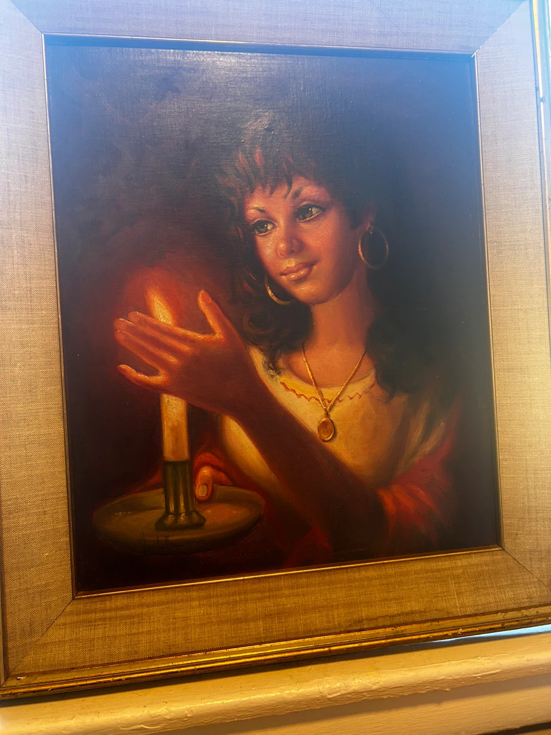 Large Signed Oil Painting “ - photo 2