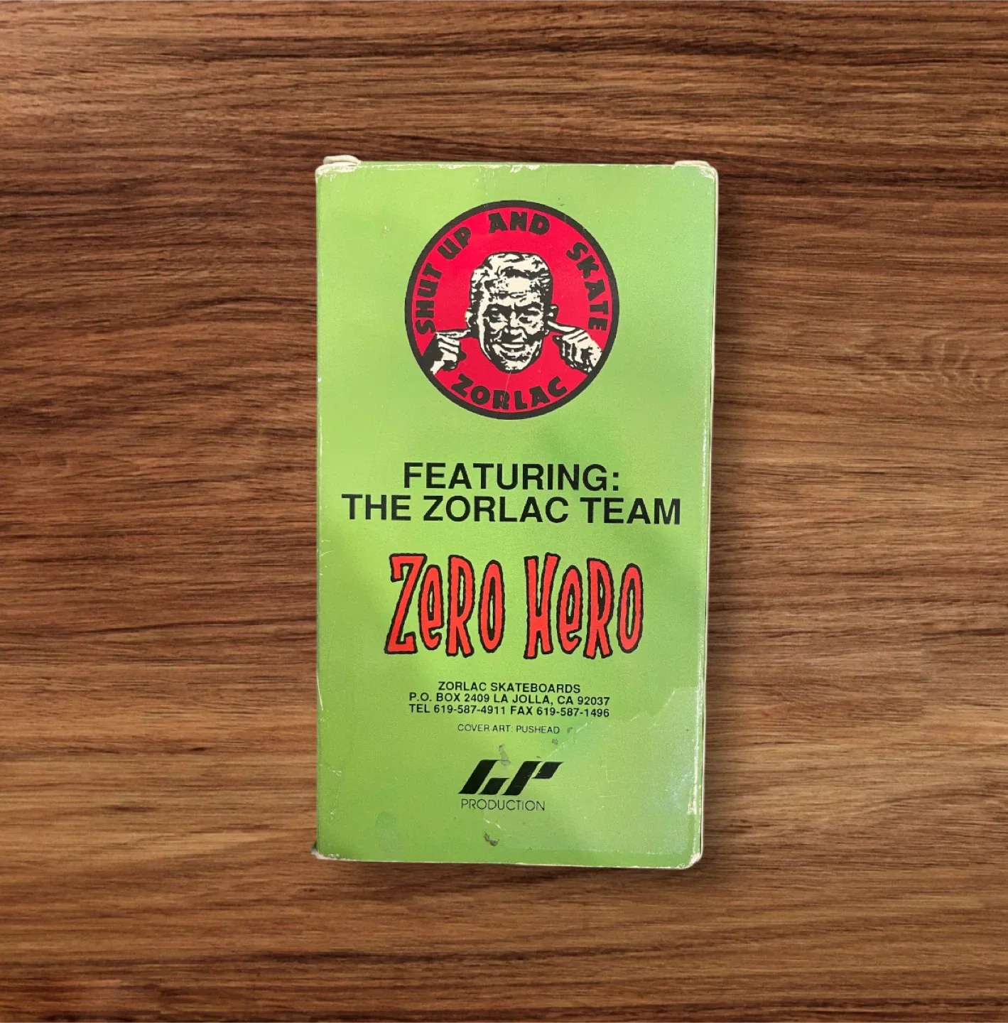 Zorlac Zero Hero Skateboard VHS Tape image indicator(2)