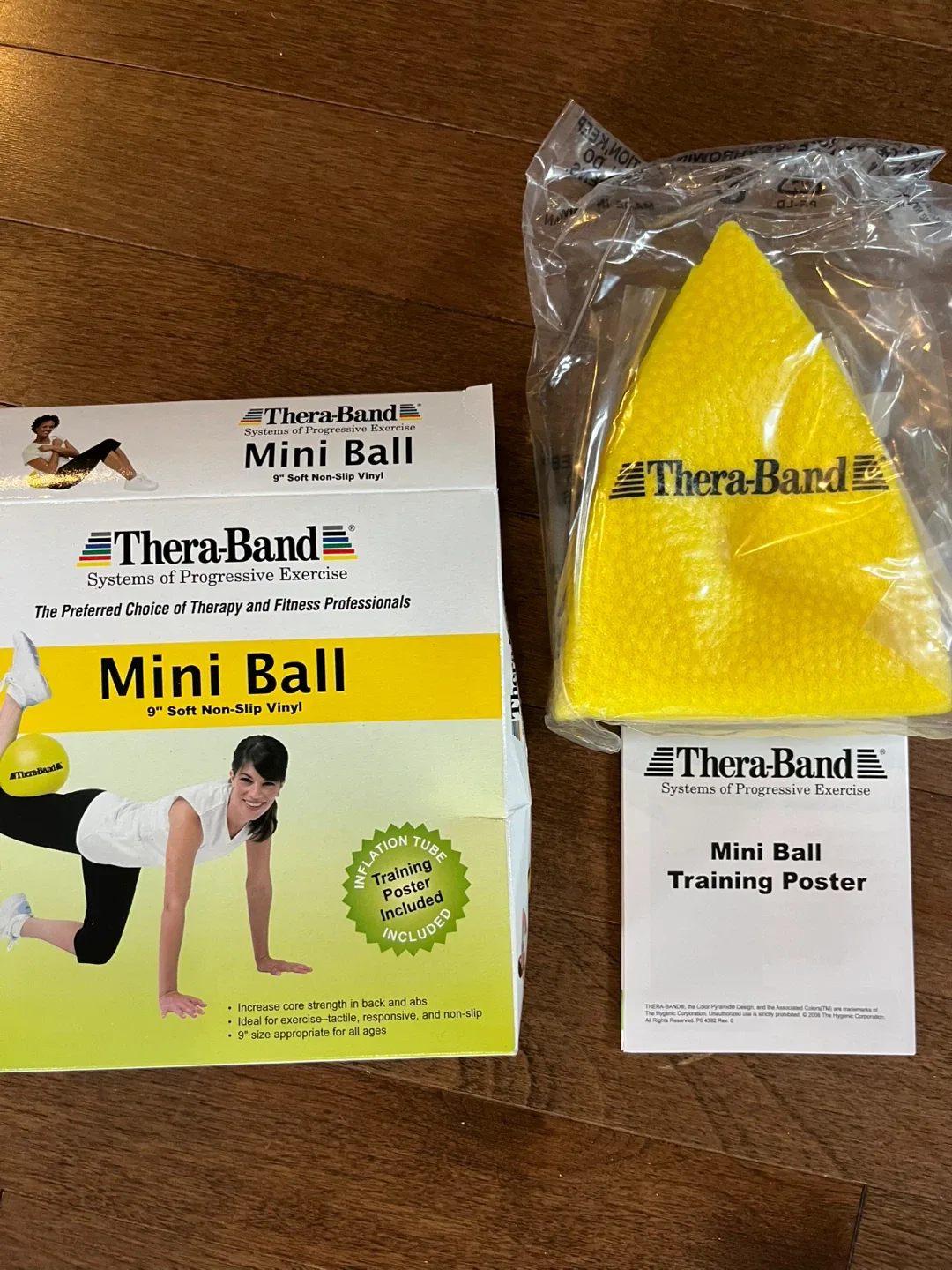 Thera-Band Mini Ball - 9" Soft Non-Slip Vinyl image indicator(3)