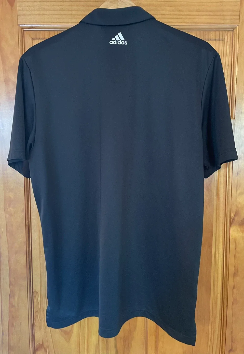 4 Adidas Black Golf Polo Shirt - Men’s Size Large. image indicator(6)