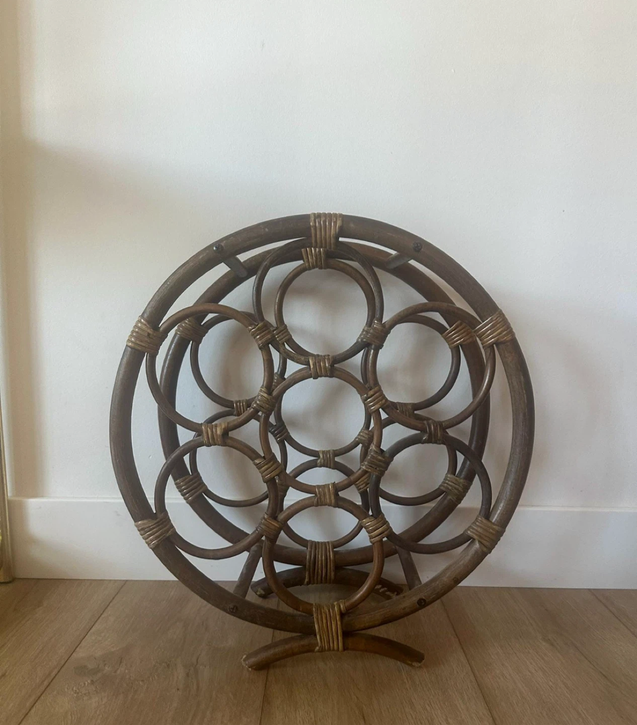 Rattan Wine Rack