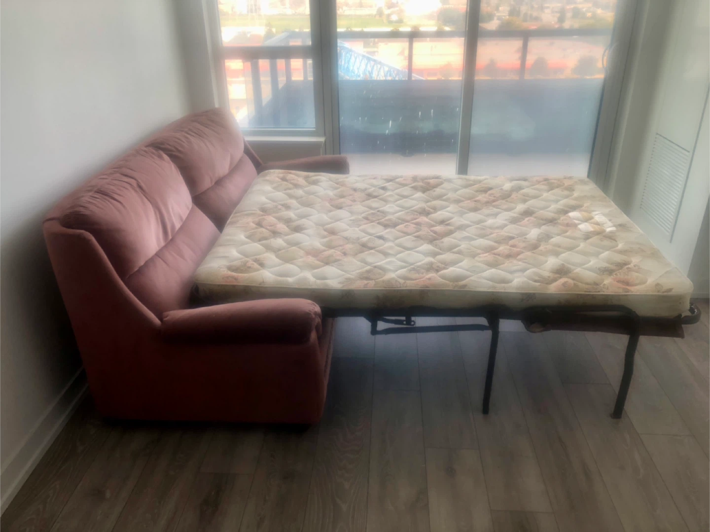 Floral Pattern Sofa Bed - photo 3