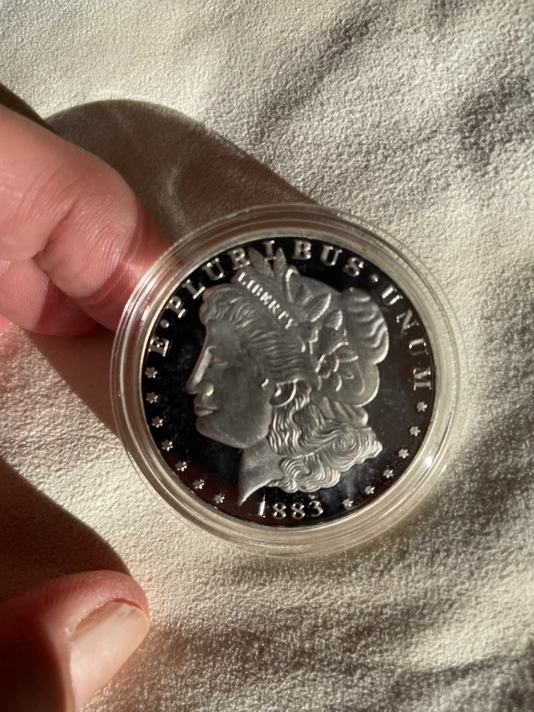 1883 Morgan Silver Dollar Copy thumbnail