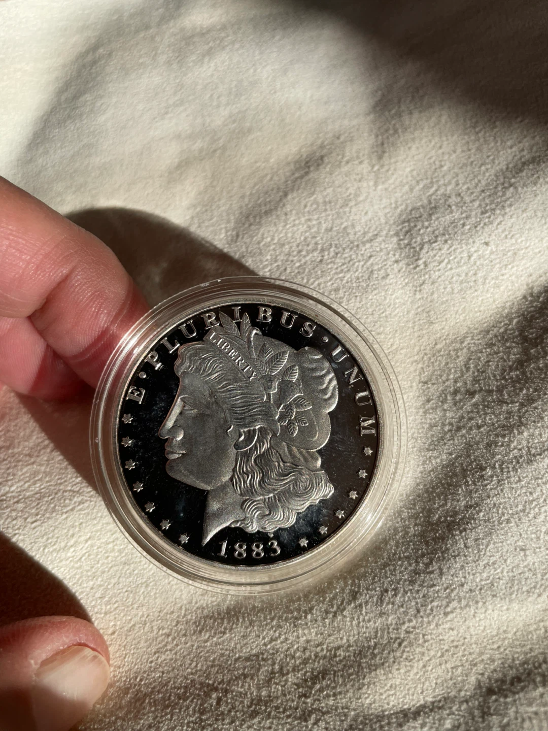 1883 Morgan Silver Dollar - photo 3