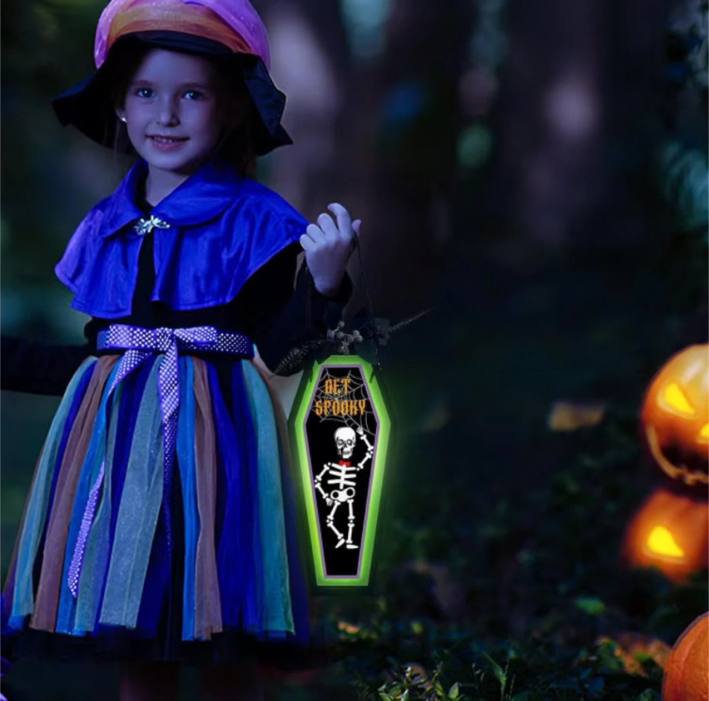 Halloween Coffin Door Decoration - "Get Spooky" - photo 2