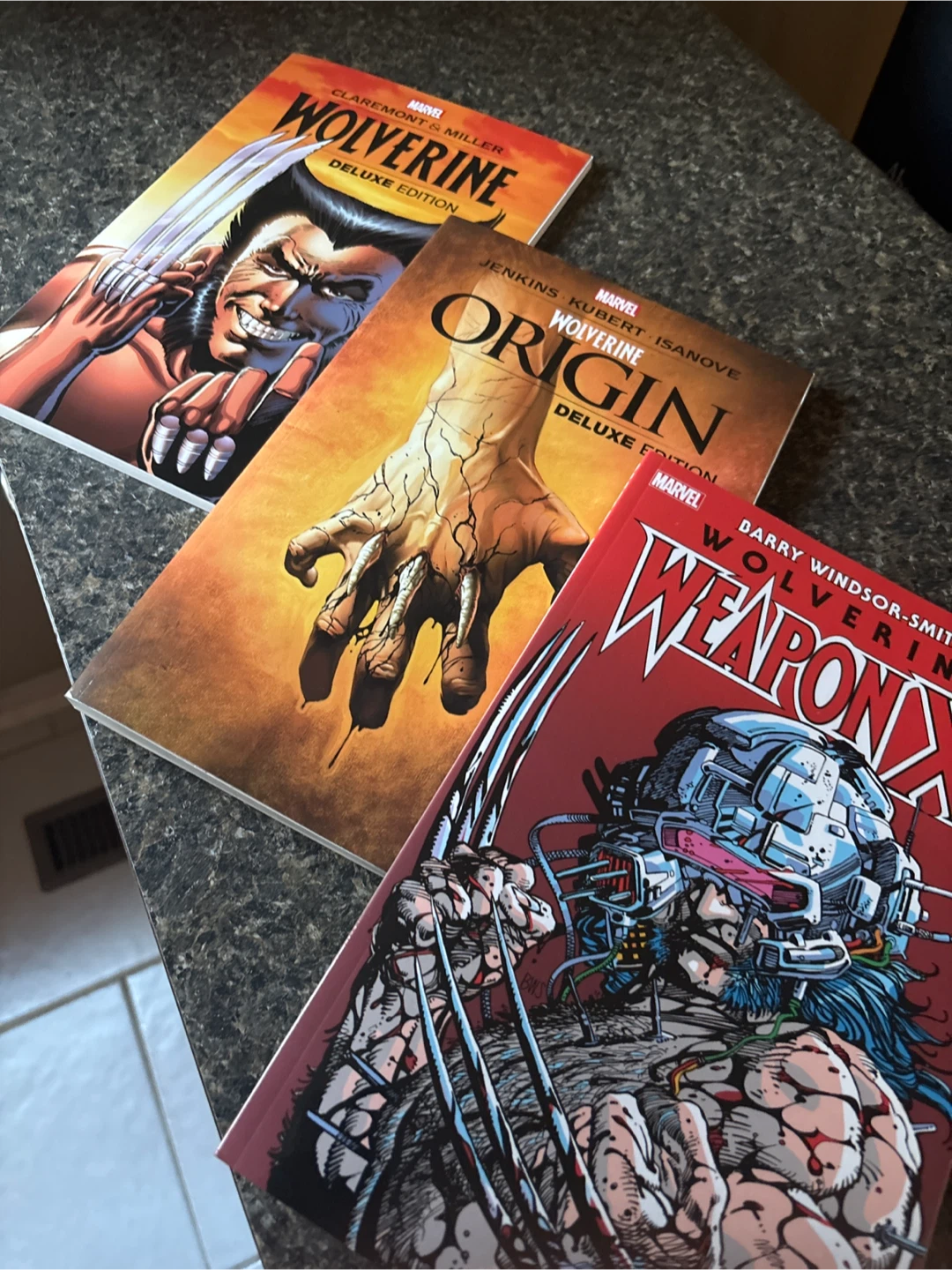 Wolverine Deluxe Edition Comic Books (3)