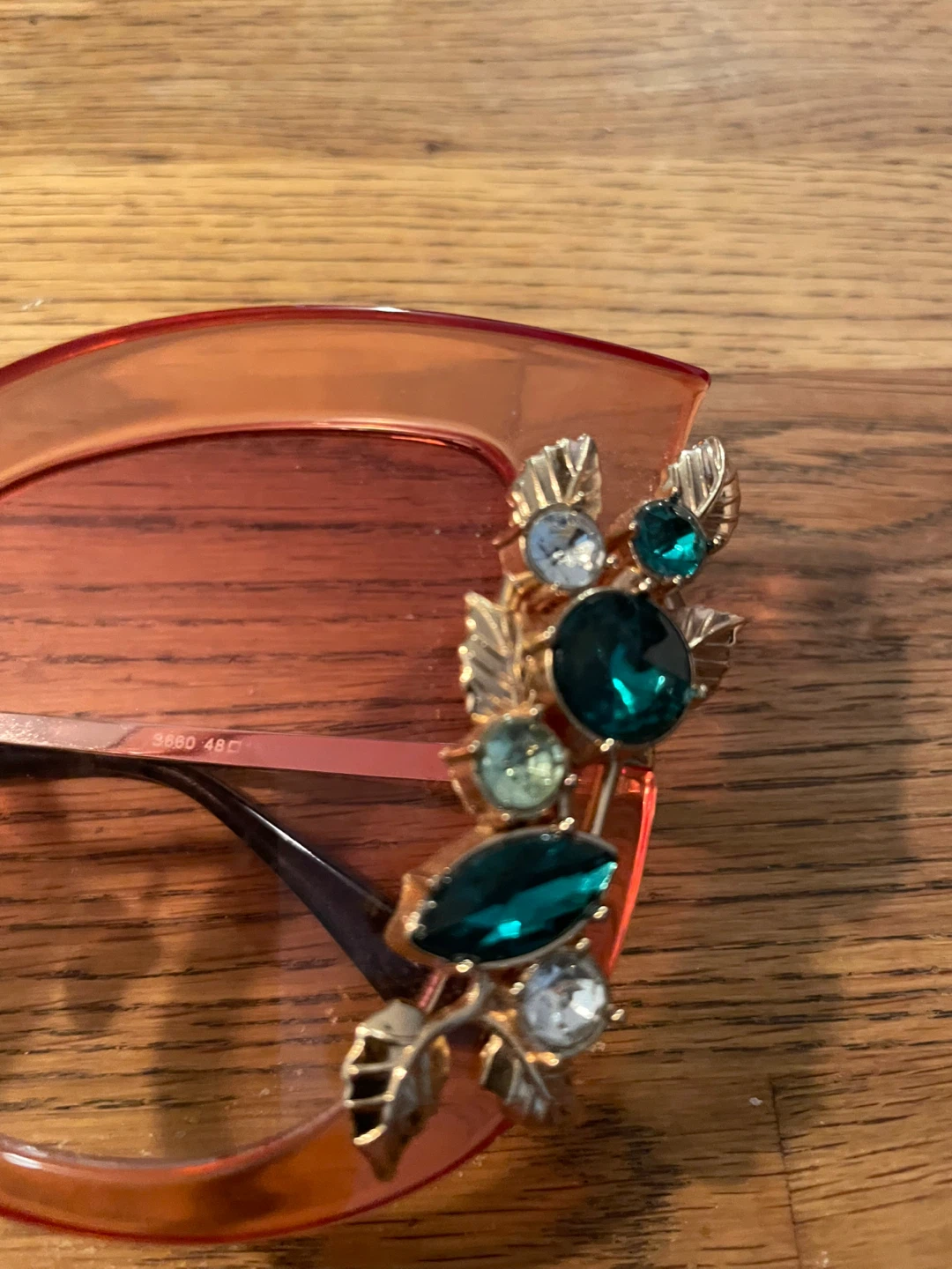Rhinestone Embellished Sunglasses - photo 4