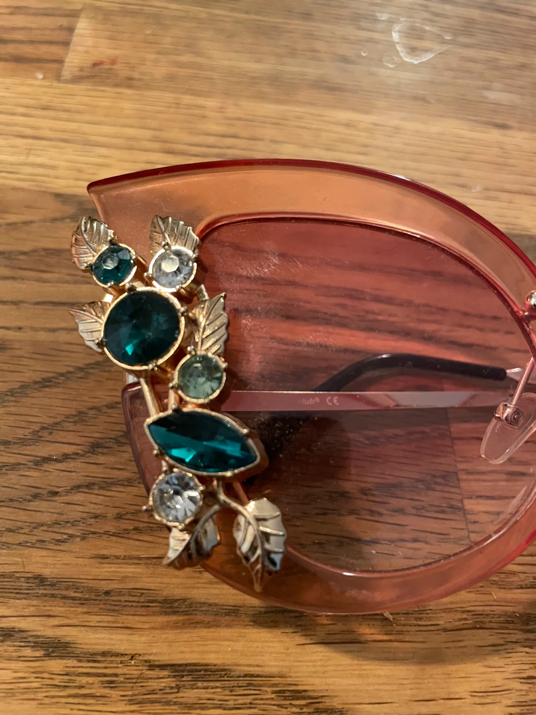 Rhinestone Embellished Sunglasses - photo 3