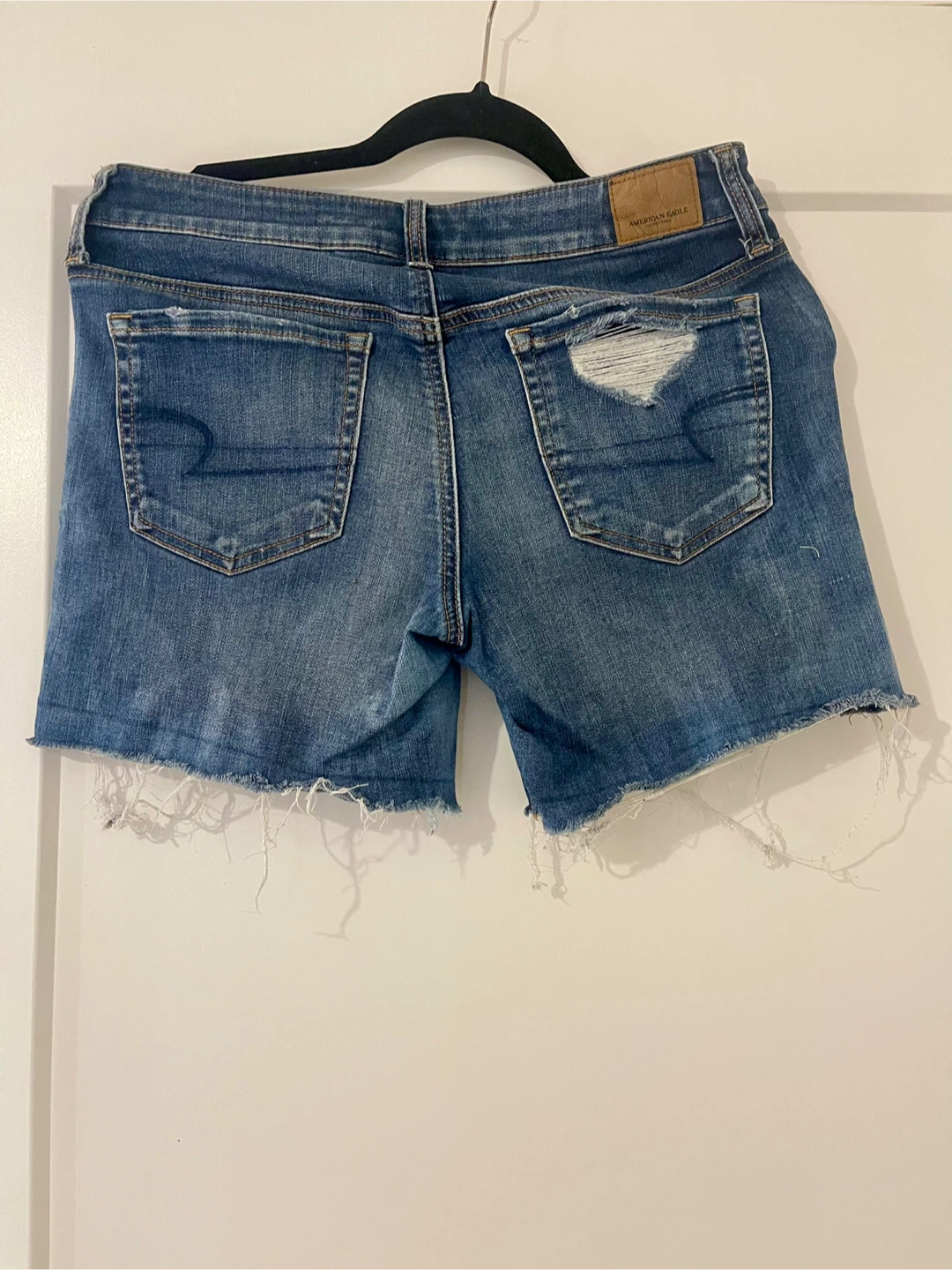 American Eagle distressed denim shorts - photo 5
