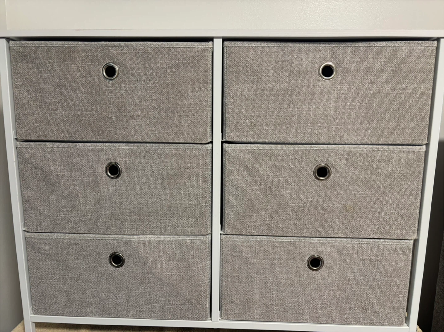 Storage Dresser with 6 drawers for Closet