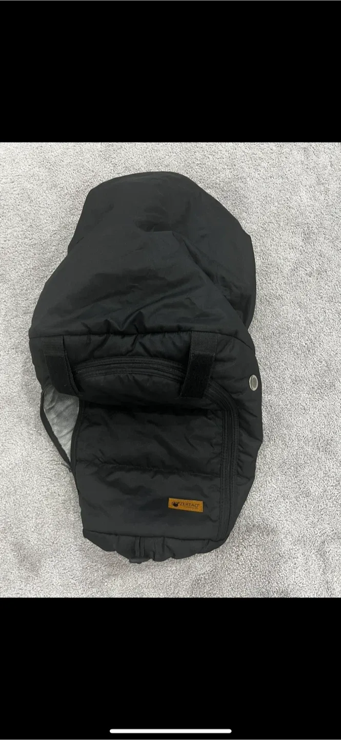 ZERTAO Baby Car Seat Cover - Black image indicator(2)