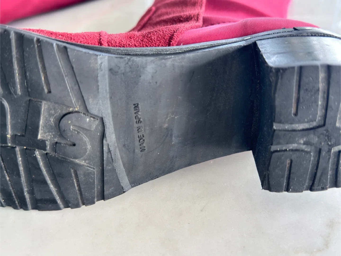 Stuart Weitzman Over-the-Knee Boots, Burgundy image indicator(3)