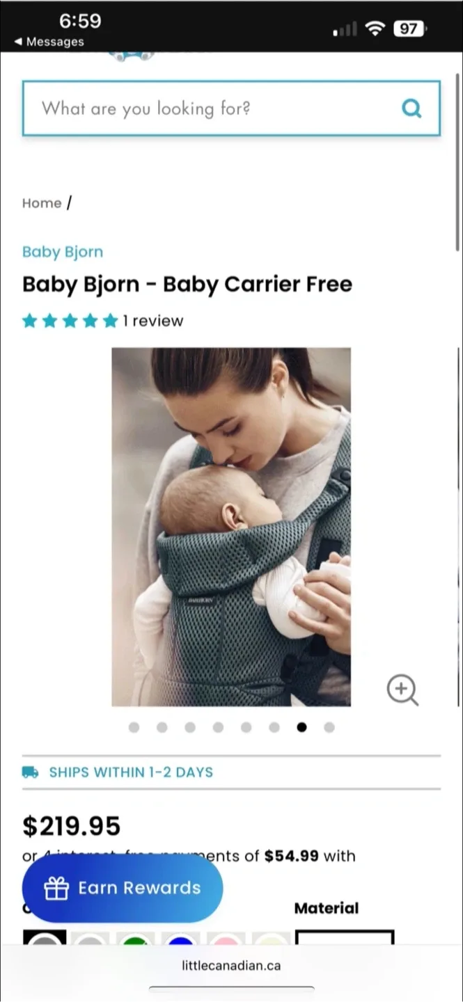Baby Bjorn Baby Carrier Free - Anthracite image indicator(5)