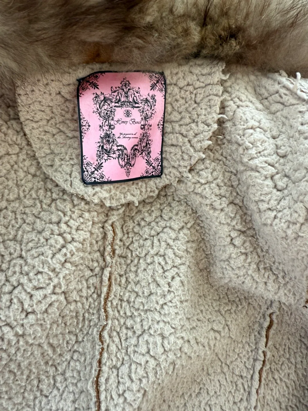 Honey Bunch Brown Fur Trimmed Coat image indicator(7)